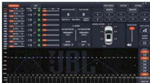 JBL DSP4086 - ユーザーインターフェース機能 - 1