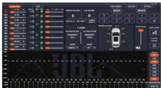 JBL DSP4086 - 사용자 인터페이스 기능 - 1