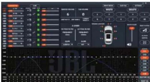 JBL DSP4086 - Fungsi Antarmuka Pengguna - 1