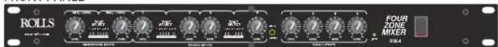 ROLLS RM64 - FRONT PANEL - 1
