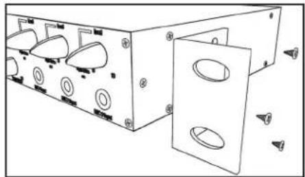 Vocopro DA-1000 Pro - To install unit to a rack case, complete the steps below: - 2