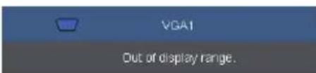 VGA1 Out of display range.