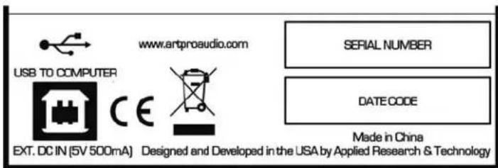ART USB Mix - CONNECTIONS - 2