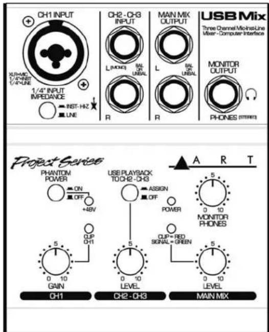 ART USB Mix - CONNECTIONS - 1