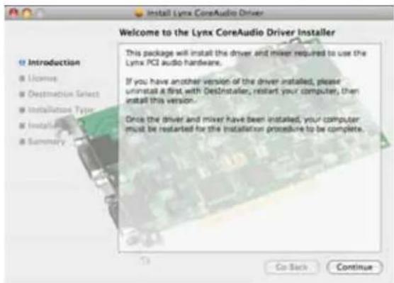 LYNX AES16e-50 - Installing the AES16e Device Driver and Mixer Application. - 2