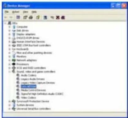 LYNX AES16e-50 - Updating an existing driver in Windows XP/XP64: - 5
