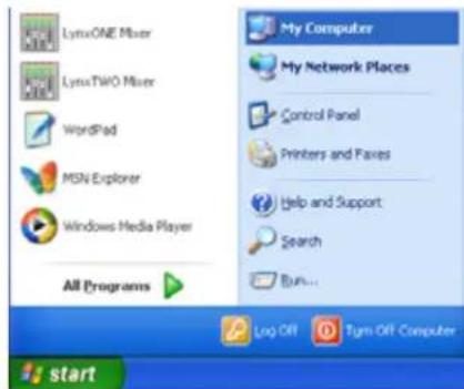 LYNX AES16e-50 - Updating an existing driver in Windows XP/XP64: - 14