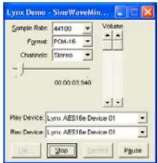 LYNX AES16e-50 - Windows Quick Audio Test - 3