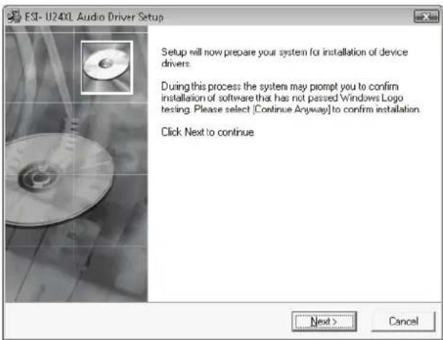ESI U24 XL - Windows Vista / 7 / 8.1 / 10 - 2