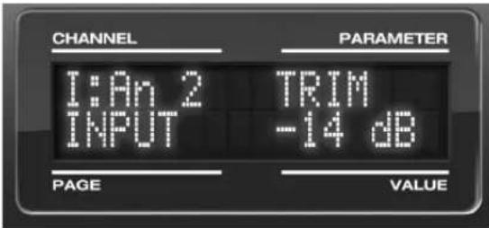 MOTU 828mk3 Hybrid - Quarter-inch analog input trims - 3