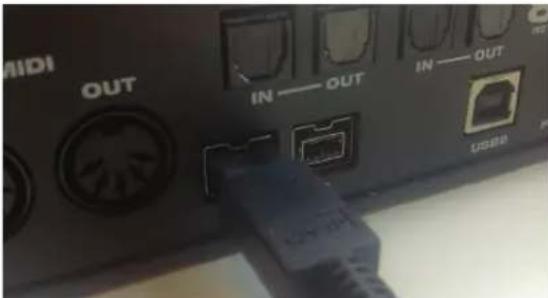 MOTU 828mk3 Hybrid - If you are connecting via FireWire - 2