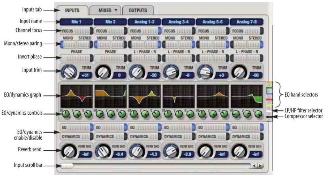 MOTU 828mk3 Hybrid - Naming an input - 1