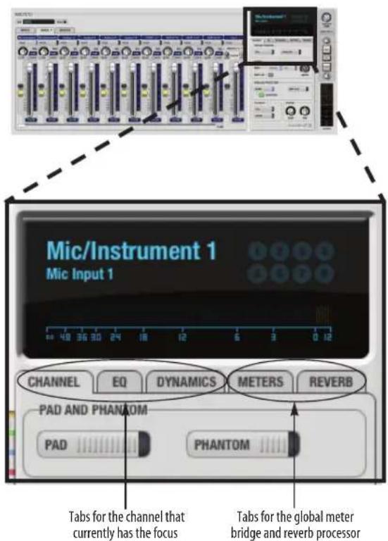 MOTU 828mk3 Hybrid - THE CHANNEL SETTINGS SECTION - 1