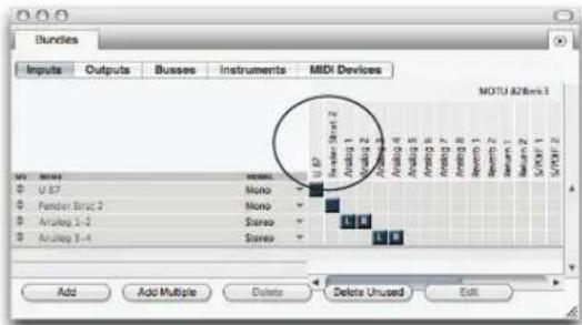 MOTU 828mk3 Hybrid - Edit Channel Names - 2