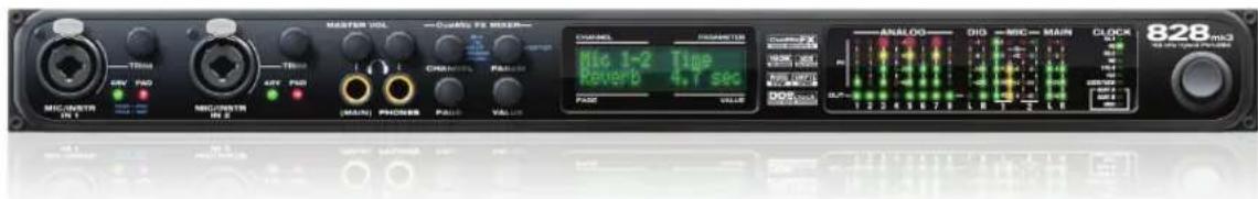 MOTU 828mk3 Hybrid - dB pad - 1