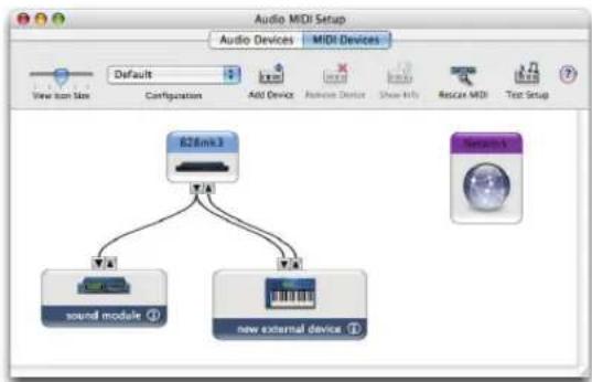 MOTU 828mk3 Hybrid - Connecting MIDI devices to the 828mk3 - 2