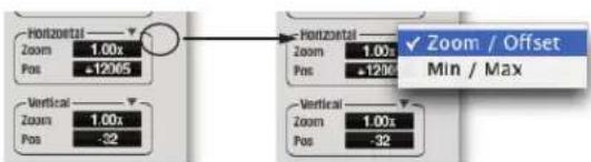 MOTU 828mk3 Hybrid - Horizontal controls (frequency axis) - 1