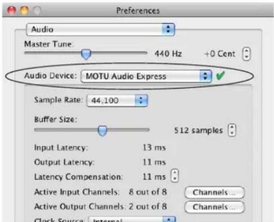 MOTU Audio Express - Reason and Record - 1