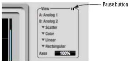 MOTU Audio Express - View controls - 1