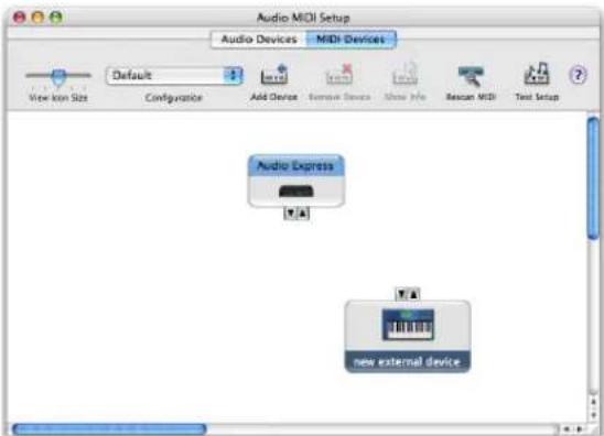 MOTU Audio Express - Connecting MIDI devices to the Audio Express - 1