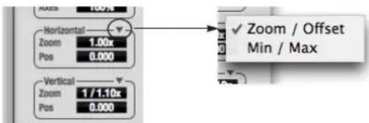 MOTU Audio Express - Horizontal and vertical controls - 1