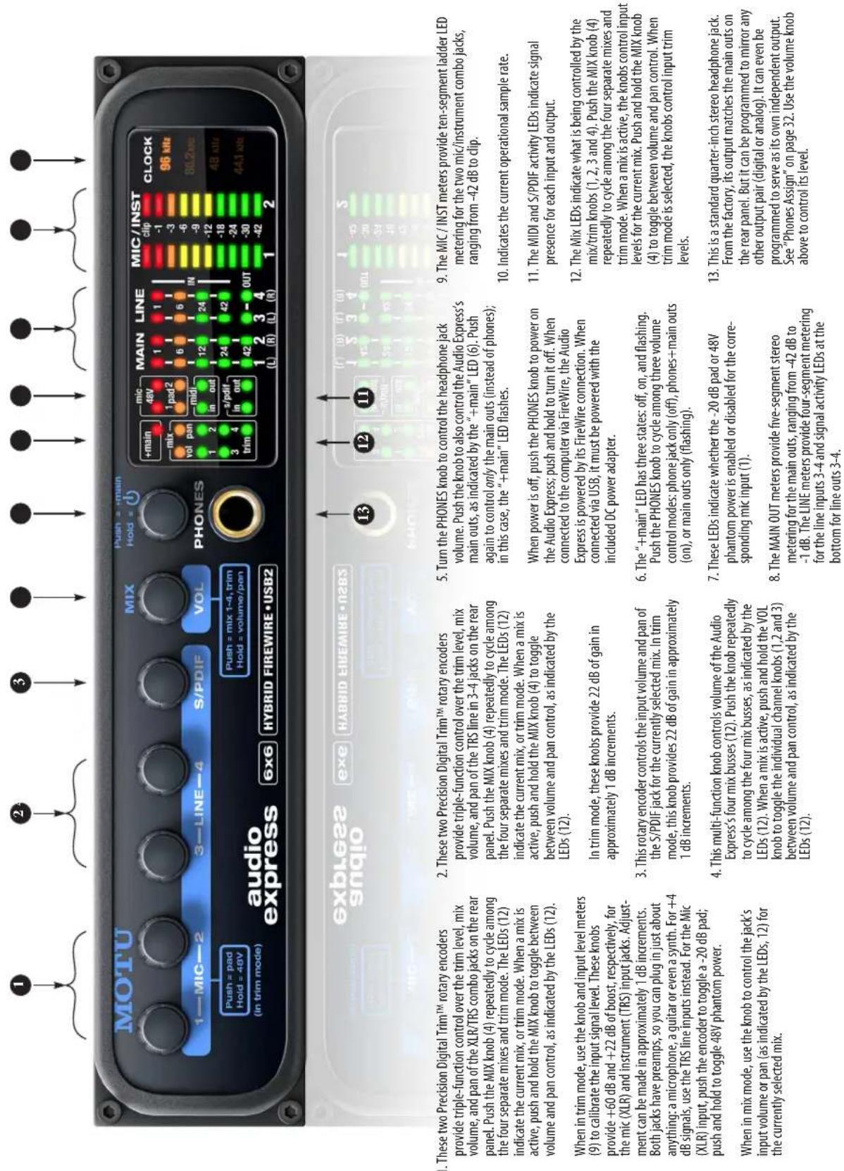 MOTU Audio Express - Contents - 1