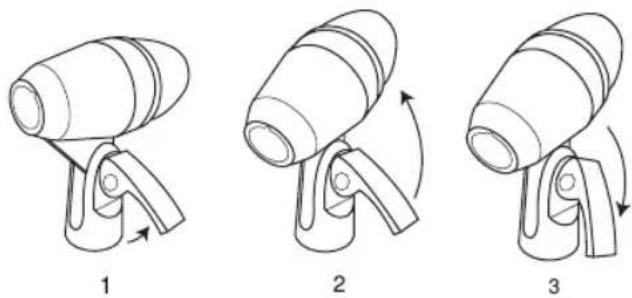 SHURE PGA 56 - Using the Quick-Release Lever - 1