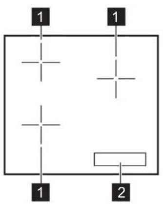 ZANUSSI ZITN633K - Agencement des zones de cuisson - 1