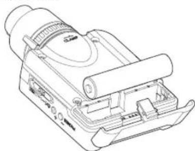 TASCAM DR-10X - Uso de una pila AAA - 1