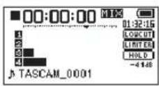 TASCAM DR-70D - Procedimientos básicos - 2