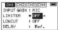 TASCAM DR-70D - Using the limiter - 1