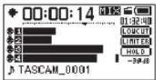 TASCAM DR-70D - Aufnehmen - 1