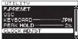 TASCAM DA-3000 - Setting the date and time - 1