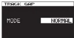 TASCAM DA-3000 - Setting gapless playback mode - 2