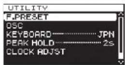 TASCAM DA-3000 - Restoring the factory settings - 1