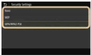 CANON ImageCLASS LBP622Cdw - Setting Up Connection by Specifying Detailed Settings - 1