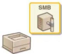 CANON ImageCLASS LBP622Cdw - Configuring SMB - 1