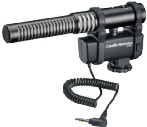 Audio-Technica AT8024 - Stereo/Mono Camera-Mount Microphone - 1