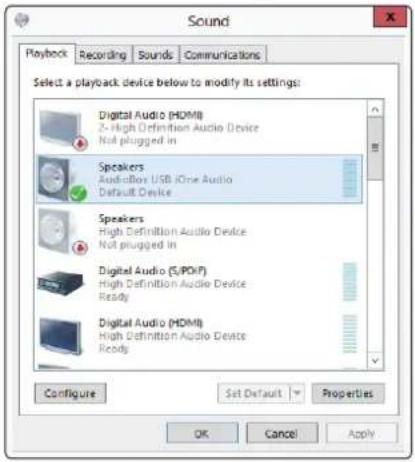 PRESONUS Audiobox iTwo - Klicken Sie auf „Sound“, um die Sound-Konfiguration zu öffnen. - 2