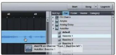 PRESONUS Audiobox iOne - Hinzufügen von Effekten per Drag-and-Drop - 1