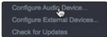 PRESONUS Audiobox iOne - Startseite: Einstellungen - 1