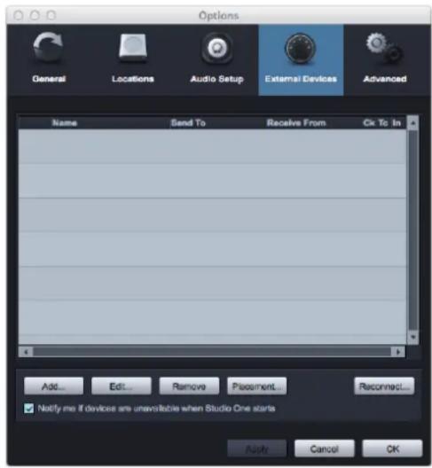 PRESONUS Audiobox iOne - Einrichten eines externen MIDI-Master-Keyboards über die Startseite - 3