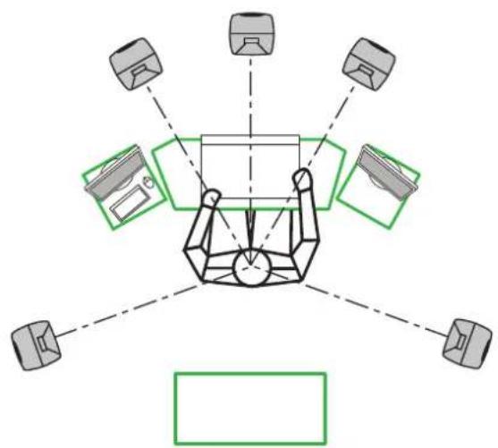 GENELEC 8331A - 高频搁架(Treble Tilt)控制 - 1