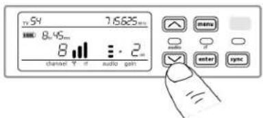 SHURE QLXD14 - Receiver Gain Adjustment - 1