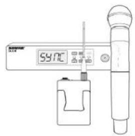 SHURE QLXD14 - Step 2: IR Sync for Automatic Transmitter Set Up - 1