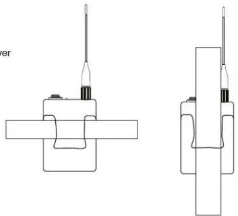 SHURE GLXD24R - Wearing the Bodypack Transmitter - 1