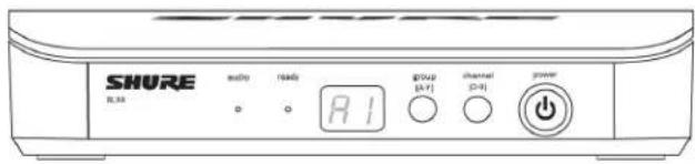 SHURE BLX1288 - Front Panel - 1