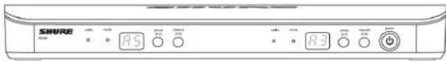 SHURE BLX1288 - Front Panel - 2