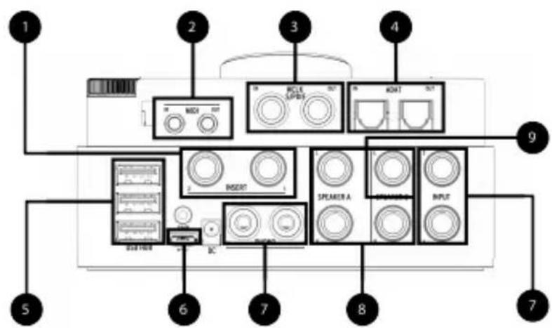 Arturia AudioFuse - Geräterückseite - 1