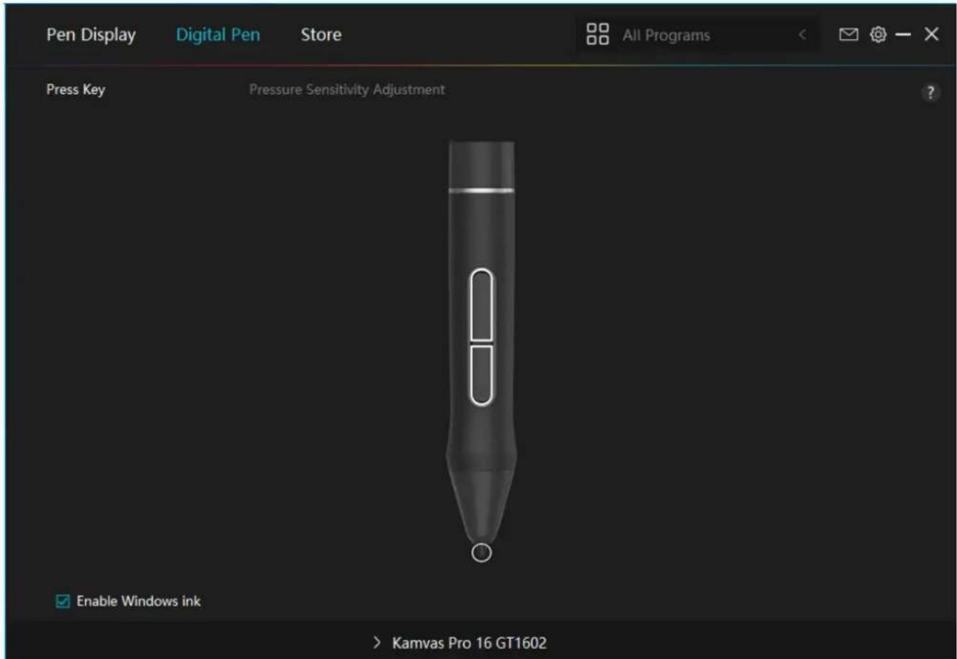 Huion Kamvas Pro 16 GT1561 - Press Key - 1